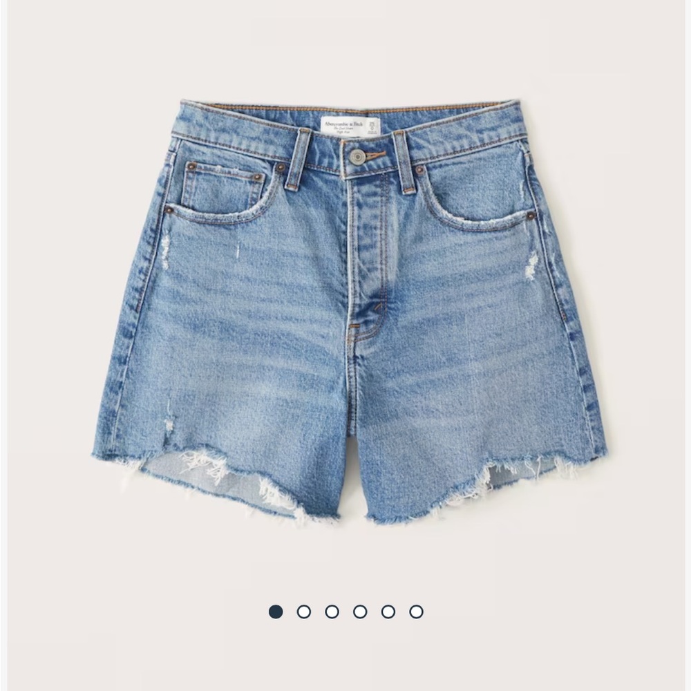 Abercrombie & Fitch High Rise Dad Shorts (00/24)